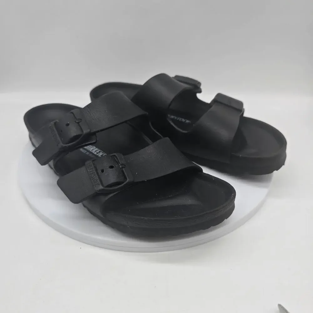 Birkenstock Unisex Arizona Eva Sandals Water-Friendly Size W9 M7 Black Comfort